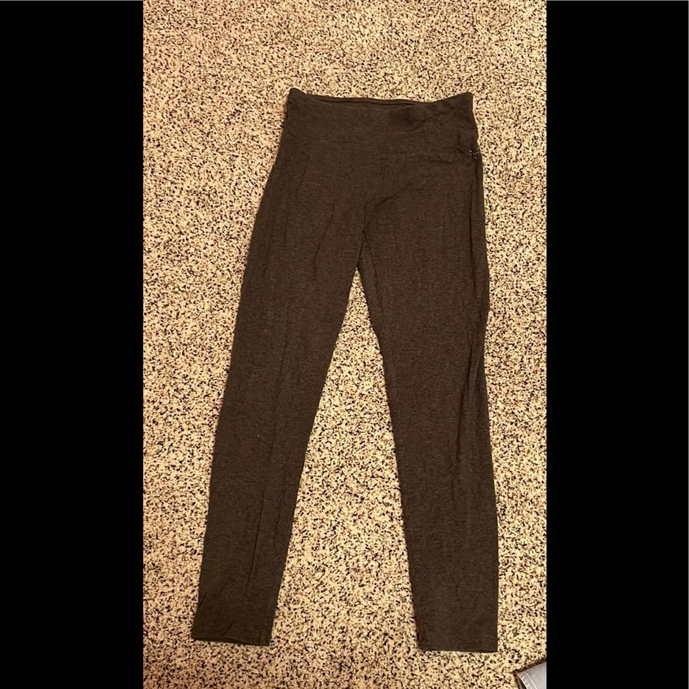 Grey justice leggings, size 14 youth.